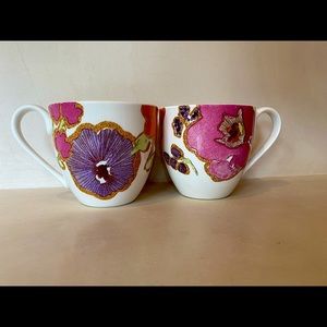 Lenox Floral Fusion -set of 2 Cafe Mugs